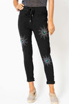 Look Mode black jegging pants