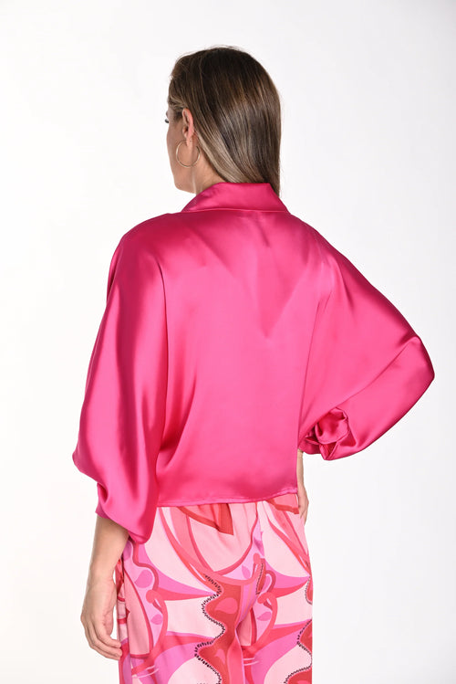 Frank Lyman #241160 hot pink blouse
