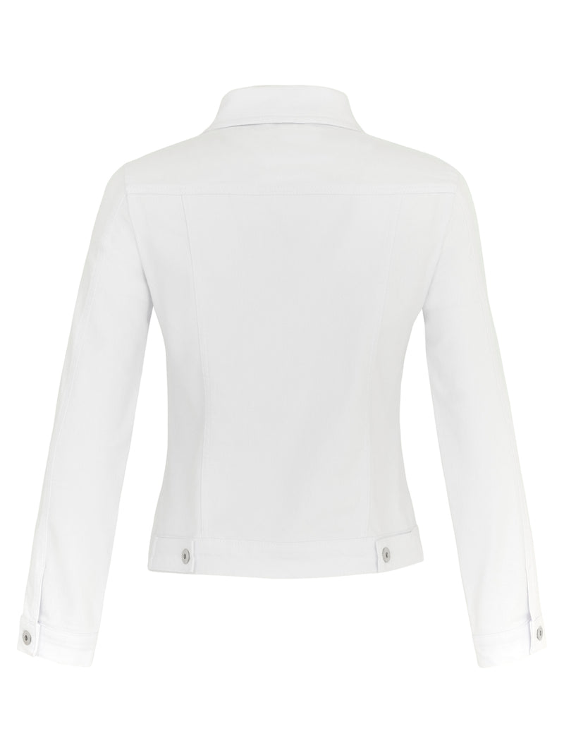 Dolcezza #24203 white knit Jacket