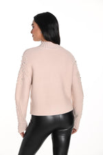 Frank Lyman #243425U Beige knit sweater