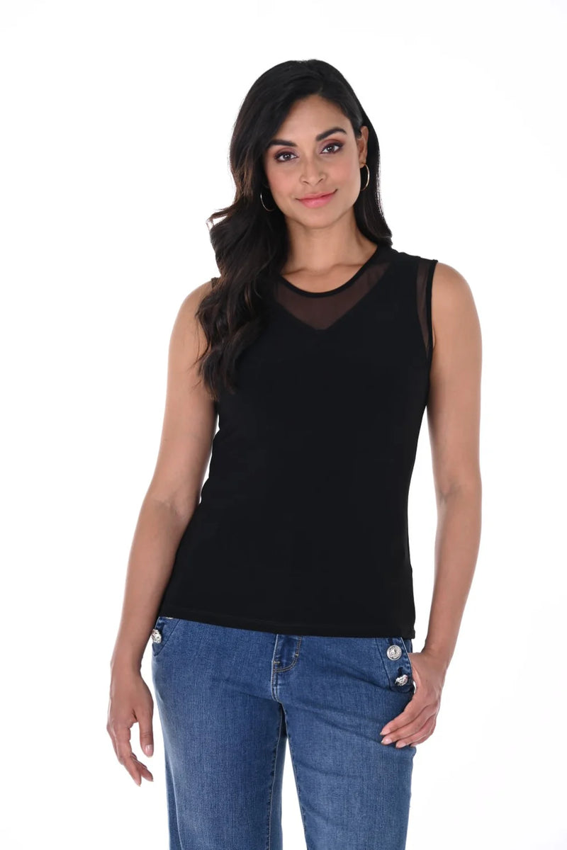 Frank Lyman #246031 Black knit top