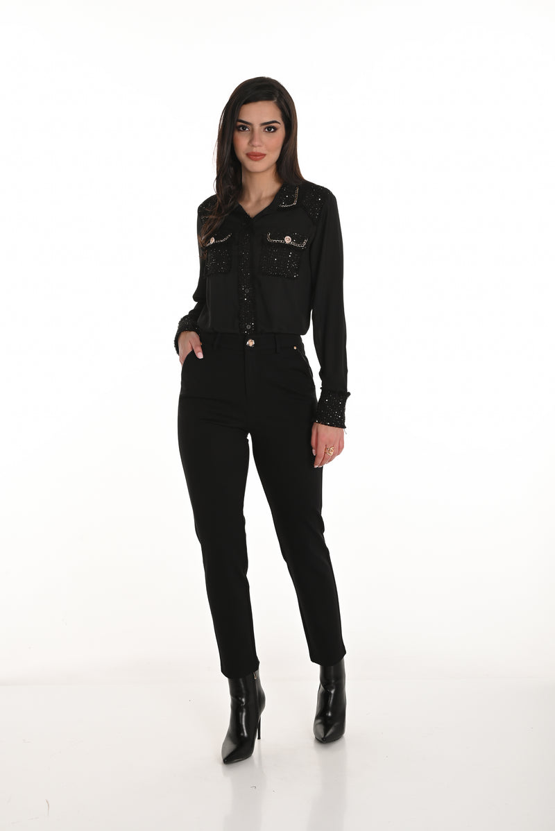 Frank Lyman #253731 knit pants