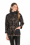 Frank Lyman #253840 Black/Beige jacket