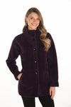 Frank Lyman #253880 plum cardigan