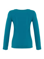 Dolcezza #74500 knit top- teal