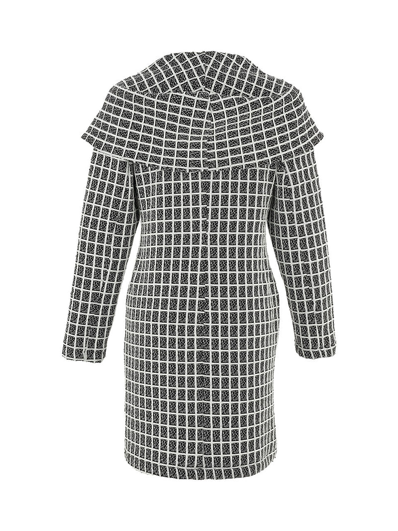 Dolcezza #75250 black/white coat