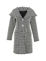 Dolcezza #75250 black/white coat