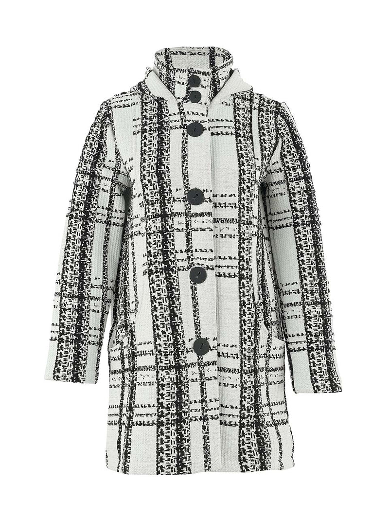 Dolcezza #75253 black/white coat