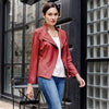Clara Sunwoo #JK161 RUBY liquid leather jacket