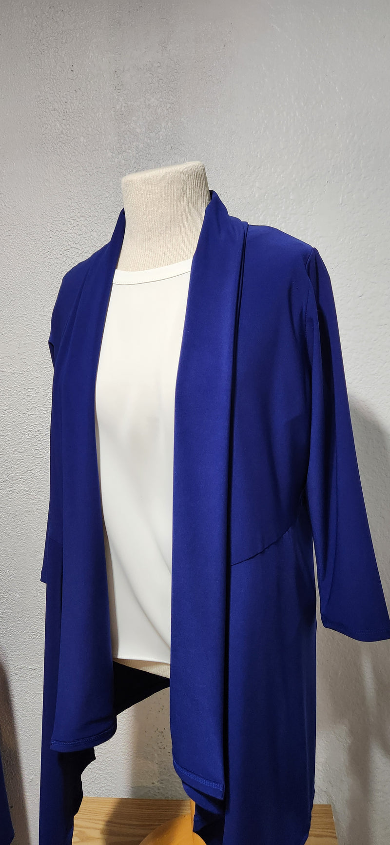 Royal blue coverup jacket #9414
