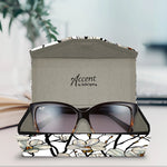 Rain Caper "Tiffany Magnolia" sunglass case