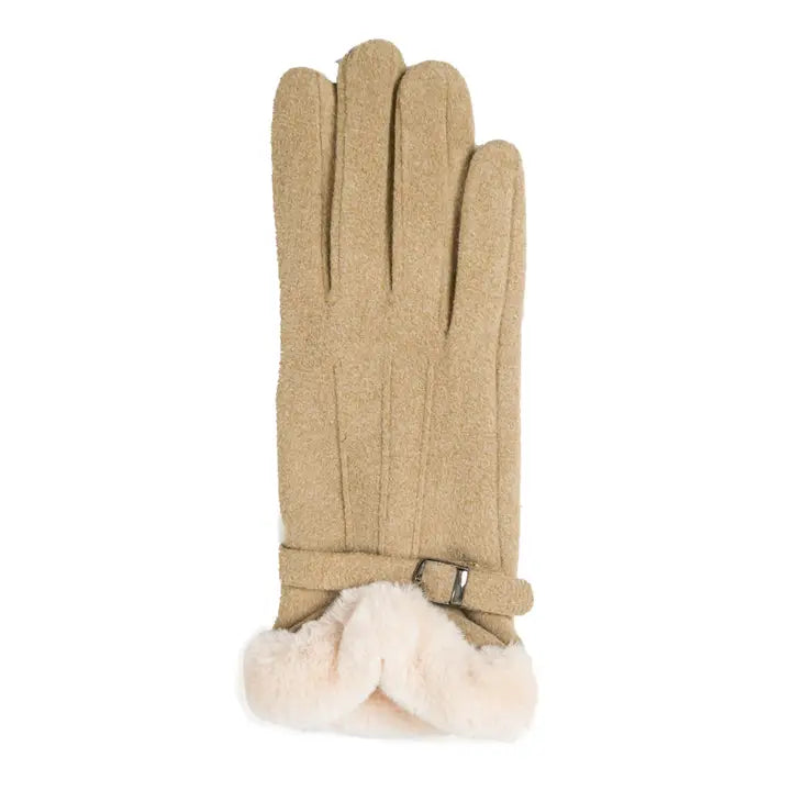 Abigail  gloves -camel