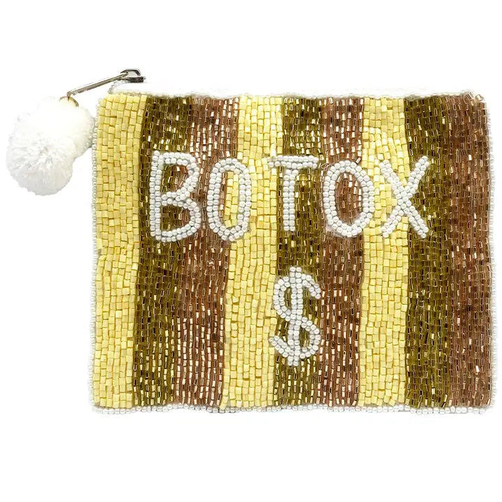 Beaded coin purse - BOTOX $