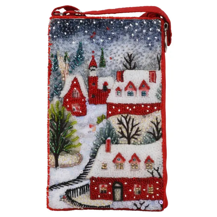 Holiday purse -  Christmas Village