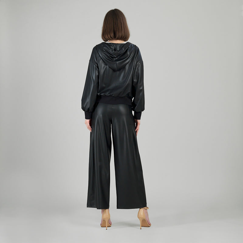 Clara Sunwoo #JKHD liquid leather jacket