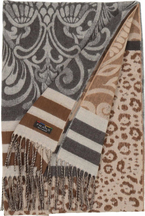 Fraas Leo Filagree patchwork scarf