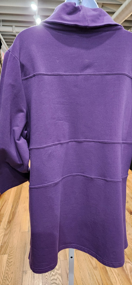 Lulu B purple tunic