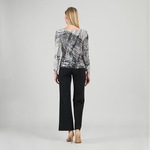 Clara Sunwoo geometic blouse