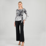 Clara Sunwoo geometic blouse