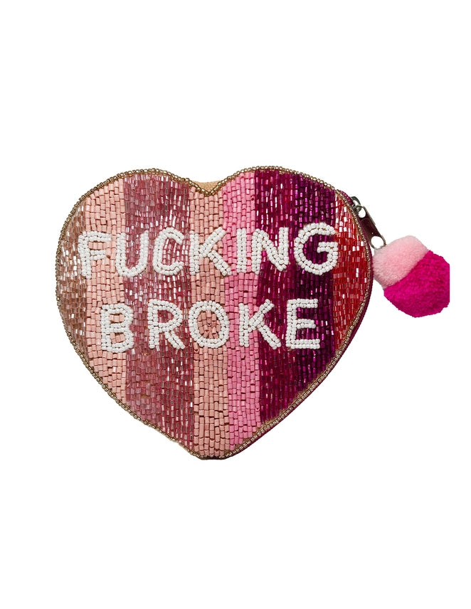 Beaded coin purse - Broke