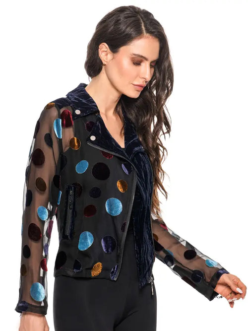 Adore #BS2502 moto jacket