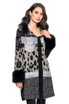 Adore #BS2544 Mix Media coat