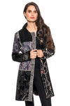 Adore #BS2546 Mix Media coat