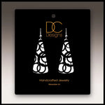 Black & White earrings #BW1Z
