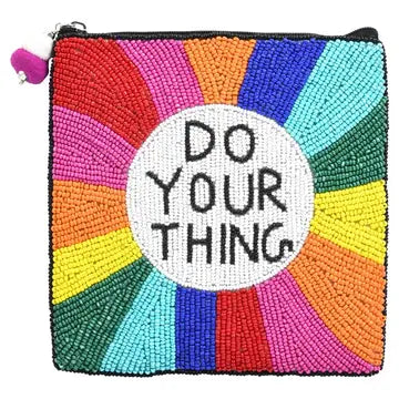 Beaded purse -  Do your thing