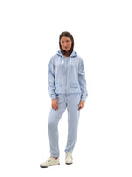 Orly #251291 light blue knit jogger pants