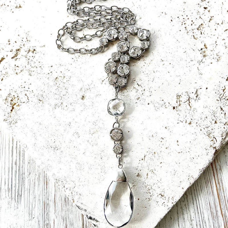 Crystal Chandelier necklace -N23015