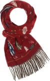 Fraas Scarf Christmas RED cashmink