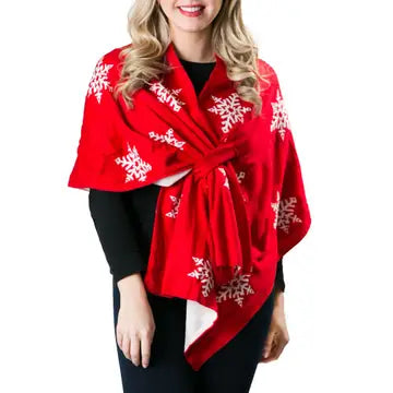 Top It Off Katie snowflake wrap