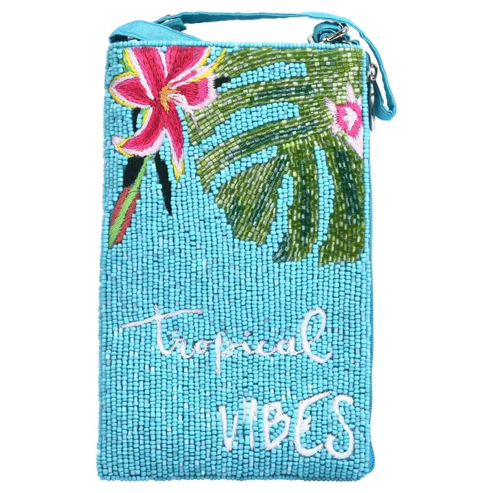 Beaded purse -  Tropical Vibes