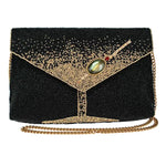 MARY FRANCES "Olive You" crossbody clutch