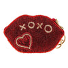 MARY FRANCES "XOXO" coin purse/key fob